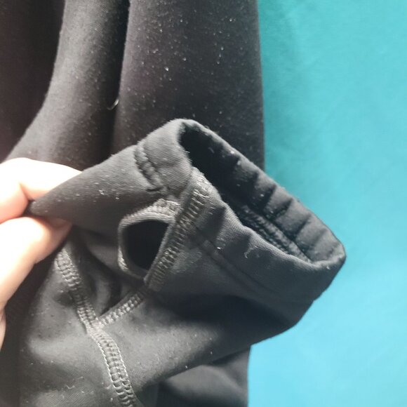 Cloudveil Men's XL Pullover Fleece Jacket Black 93% Polyester 7% Spandex - Picture 5 of 10